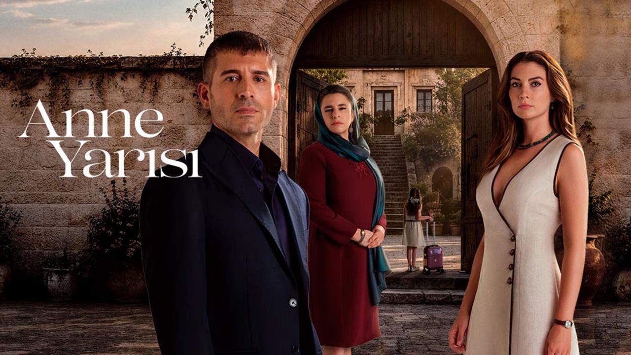 مسلسل نصف الام مترجم - قرمزي